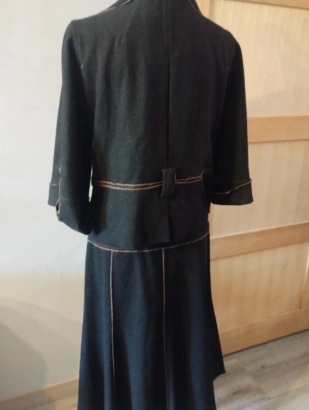 Conjunto de jaqueta+saia longa, Cinoche T44 – photo 3